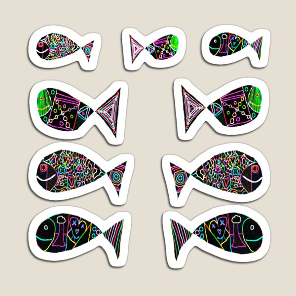 X Ray Fish by Sophie Magnet