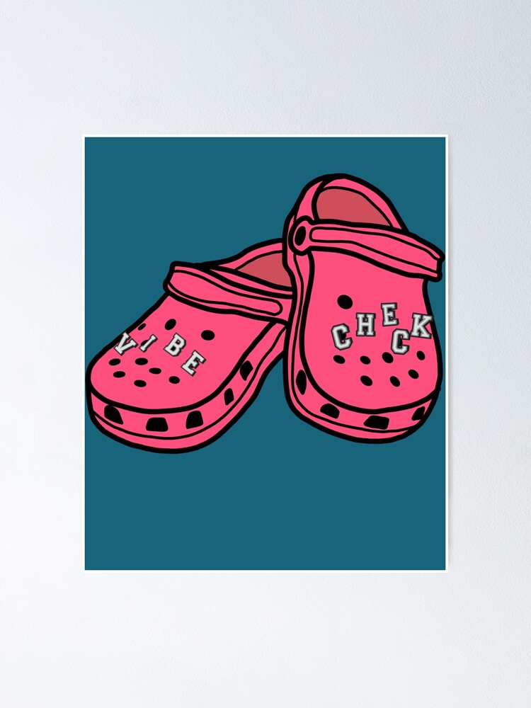 Crocs Jibbitz  Poster for Sale by HenryRichar