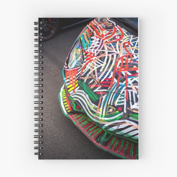 Item preview, Abstractly hand-painted supercar designed and sold by PSAutomotive.
