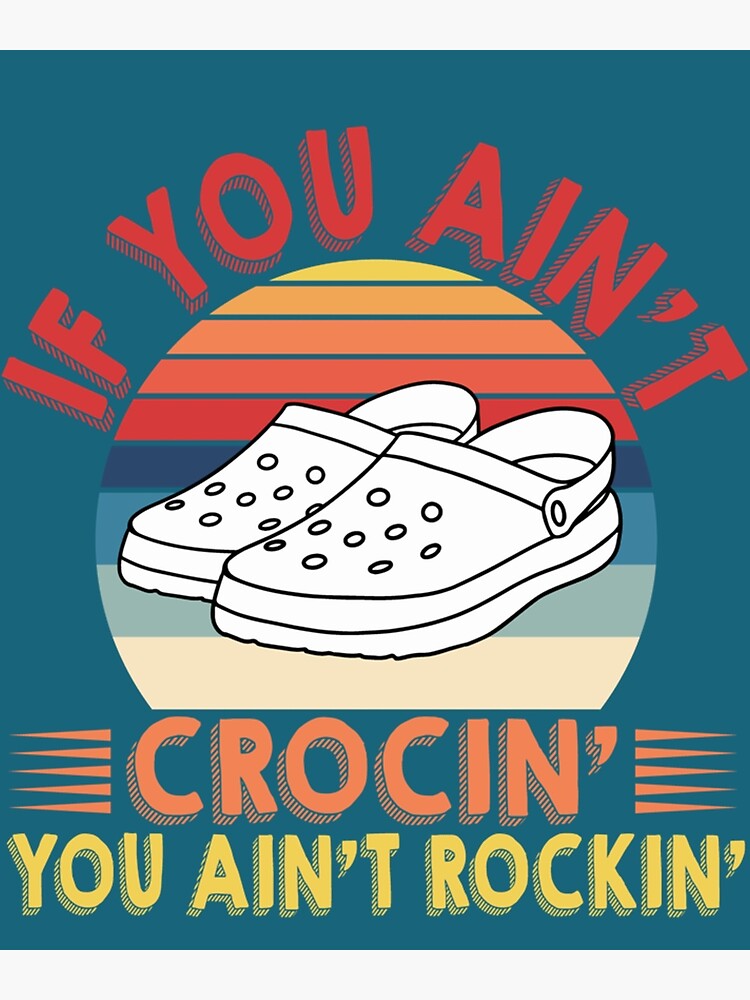 Crocs Jibbitz  Poster for Sale by HenryRichar