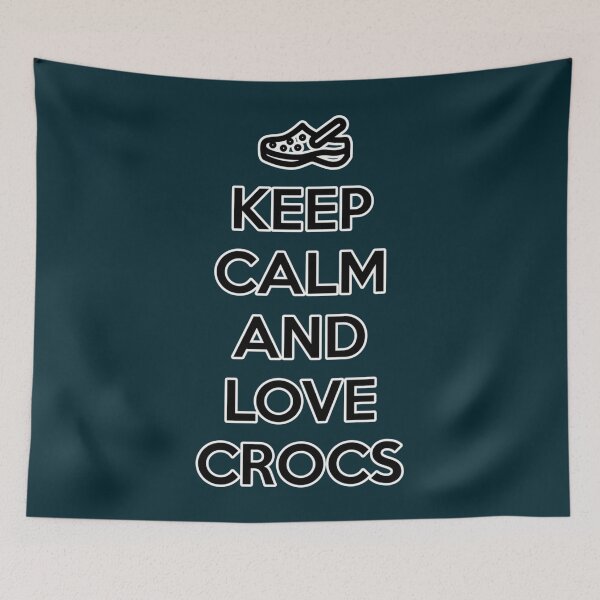 Item preview, Keep Calm And Love Crocs  designed and sold by HenryRichar.