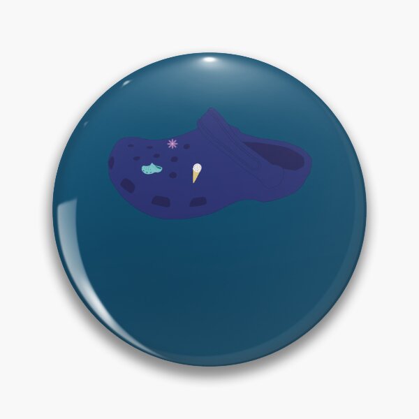 Item preview, Navy Croc with Jibbitz  designed and sold by HenryRichar.