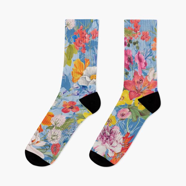 Item preview, Multicolor Floral Modern Garden designed and sold by Burcu Korkmazyurek.