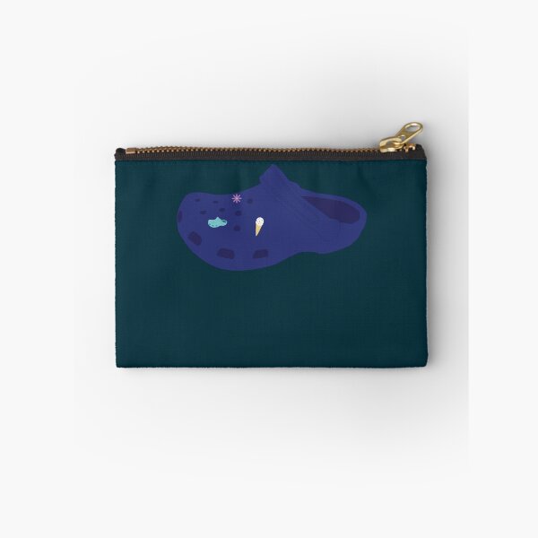 Aperçu de l'œuvre Croc bleu marine avec Jibbitz créée et vendue par HenryRichar.