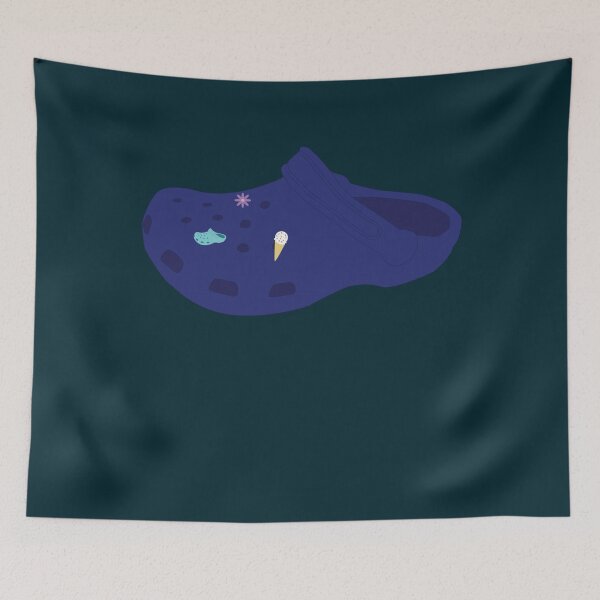 Item preview, Navy Croc with Jibbitz  designed and sold by HenryRichar.