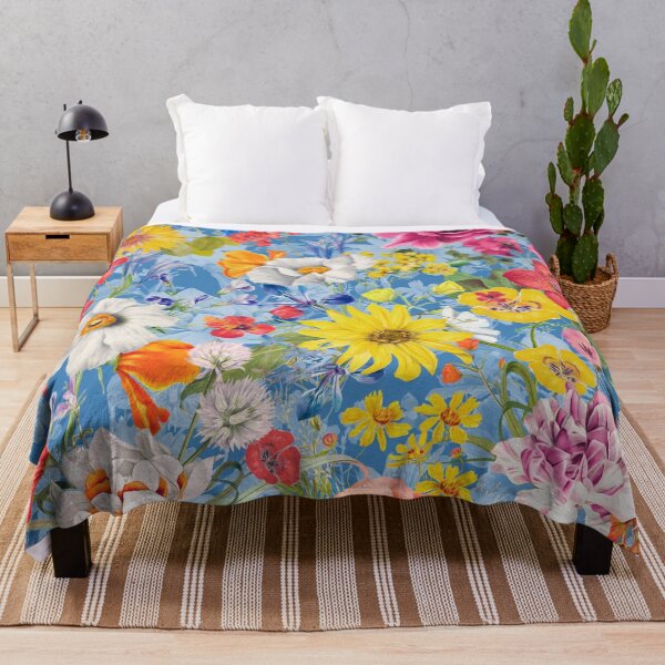 Item preview, Multicolor Floral Modern Garden designed and sold by Burcu Korkmazyurek.