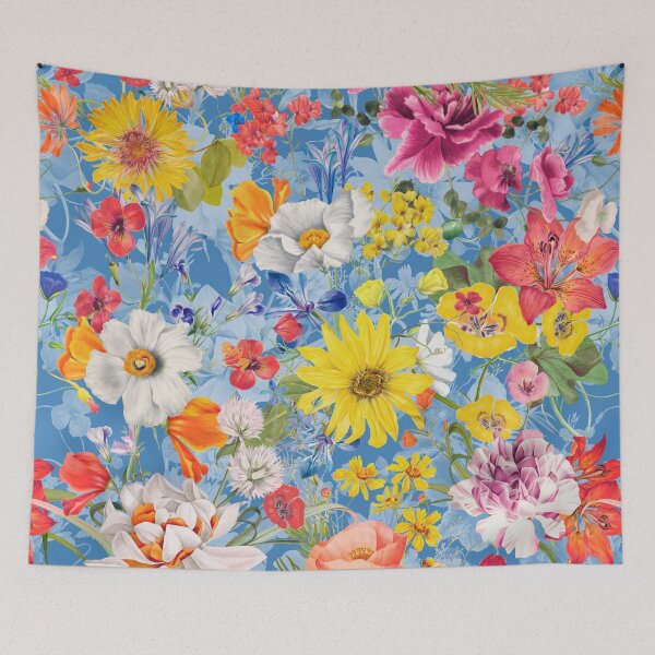 Item preview, Multicolor Floral Modern Garden designed and sold by Burcu Korkmazyurek.