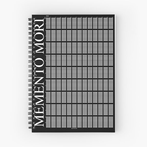 Item preview,  NEW Design Memento Mori left side with no signature Black Background - Life Calendar  designed and sold by Mylecm.