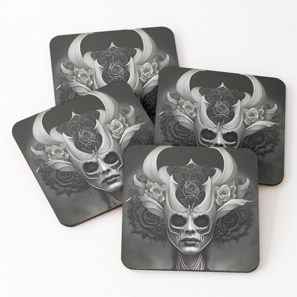 Item preview, Skull and Roses designed and sold by gullyDJ.