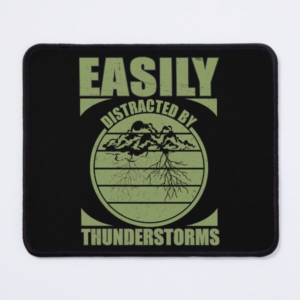 Item preview, Easily distracted funny meteorology humor for storm spotters designed and sold by StrongShirts.