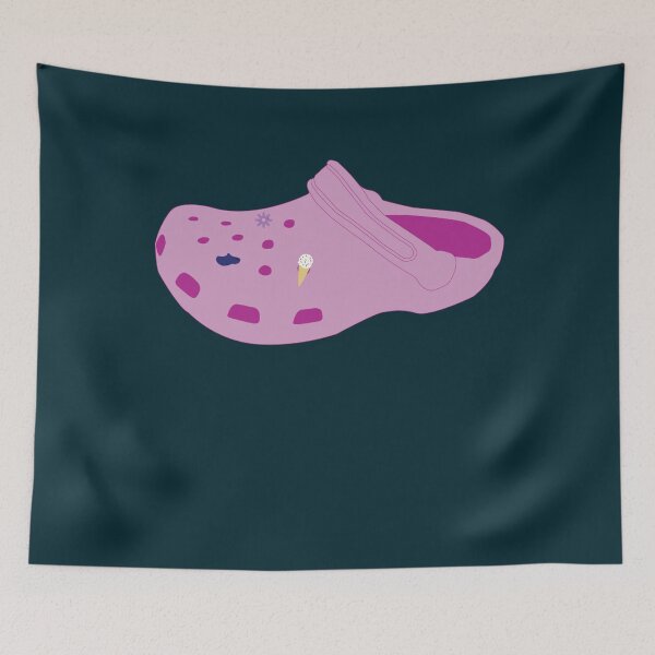 Item preview, Pink Croc with Jibbitz  designed and sold by HenryRichar.