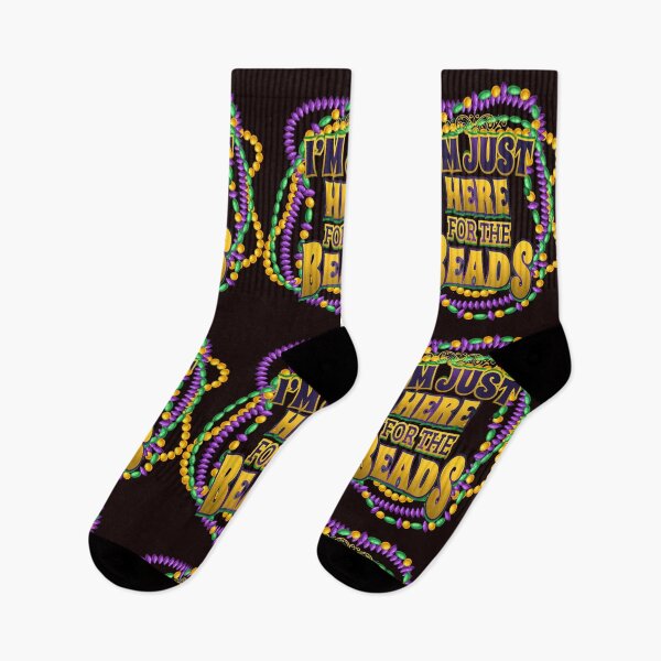 Item preview, I'm Just Here For The Beads, Mardi Gras 2023 designed and sold by desireedickens.