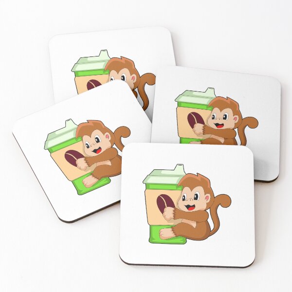 Item preview, Monkey Coffee Mug designed and sold by Snabdesign84.