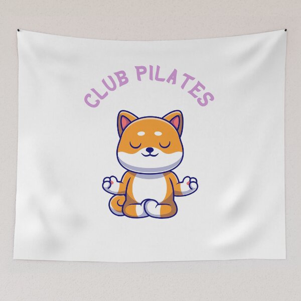 Item preview, Pilates Club Corgi dog designed and sold by ALIENATIVED.