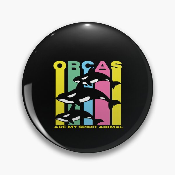 Item preview, Orcas Are My Spirit Animal designed and sold by CandyDroidMerch.