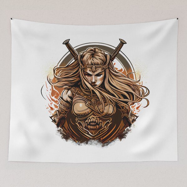 Item preview, Shield-maiden or shield-maiden emblem designed and sold by MLArtifex.