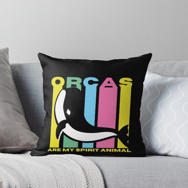 Item preview, Orcas Are My Spirit Animal designed and sold by CandyDroidMerch.