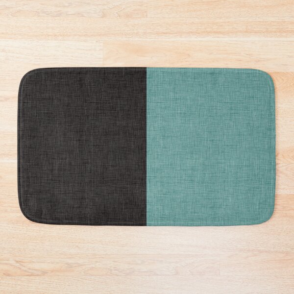 Item preview, Black Aqua Split Faux Linen designed and sold by KaitlinPeppers.