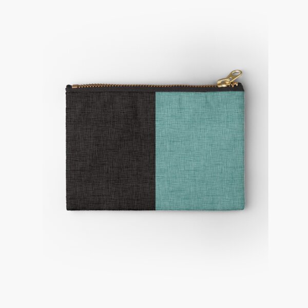 Item preview, Black Aqua Split Faux Linen designed and sold by KaitlinPeppers.