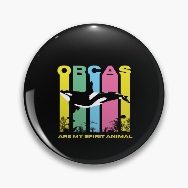 Item preview, Orcas Are My Spirit Animal designed and sold by CandyDroidMerch.