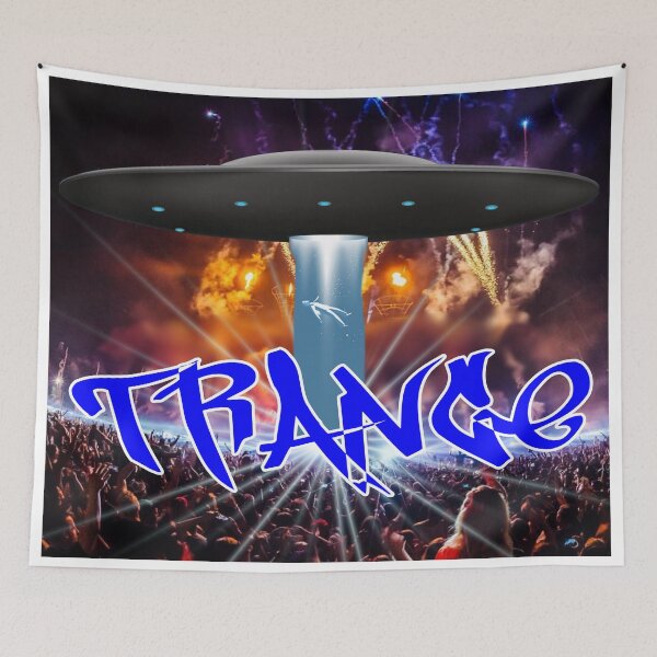 Aperçu de l'œuvre Trance Collection de musique cadeau (bleu) créée et vendue par NorthernSoulz.