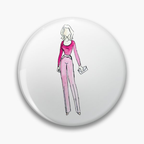 Item preview, Pink Satin Slacks designed and sold by Praline Creative.