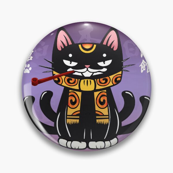 Item preview, Chibi  Ninja Cat with Orange Scarf designed and sold by NevermindOnArt.