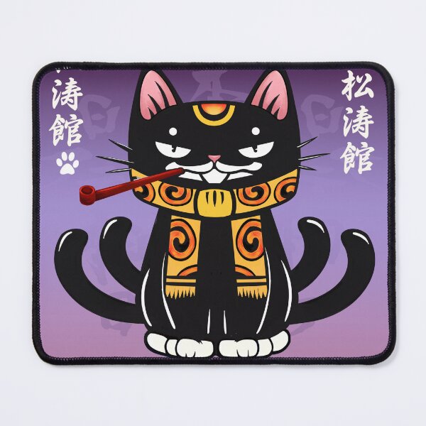 Item preview, Chibi  Ninja Cat with Orange Scarf designed and sold by NevermindOnArt.