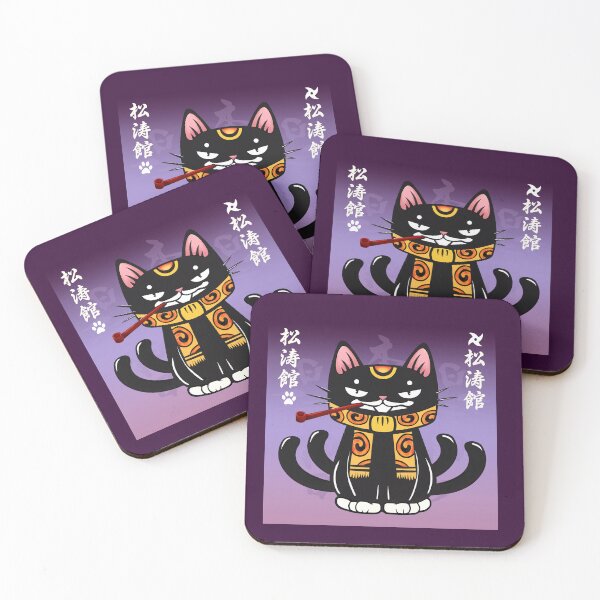 Item preview, Chibi  Ninja Cat with Orange Scarf designed and sold by NevermindOnArt.