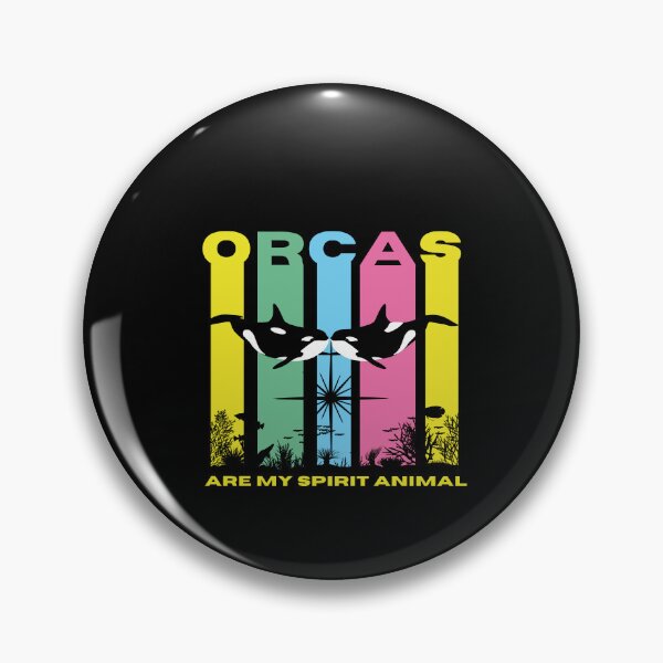 Item preview, Orcas Are My Spirit Animal designed and sold by CandyDroidMerch.