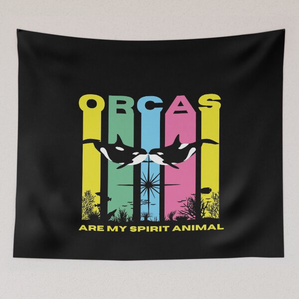 Item preview, Orcas Are My Spirit Animal designed and sold by CandyDroidMerch.