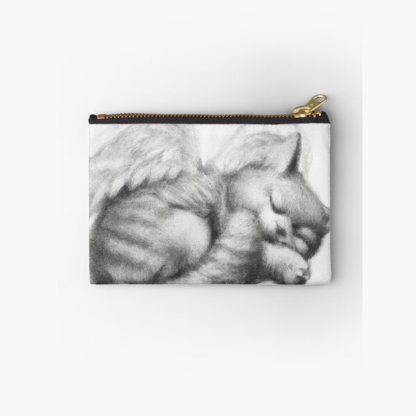 Item preview, Cat Kitten Sleeping with Angel Wings designed and sold by phillipbooth.