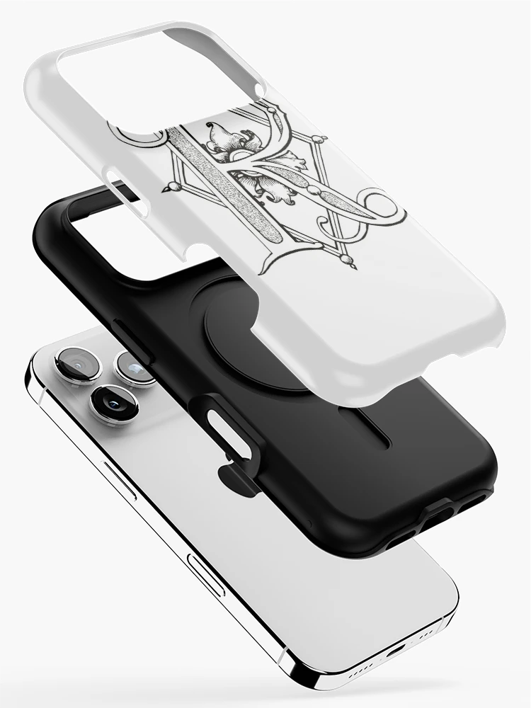 Thumbnail 2 of 4, iPhone Case, Monogram R designed and sold by Caleb Faires.