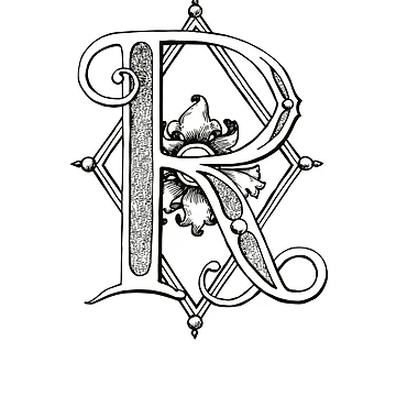 Artwork thumbnail, Monogram R by Caleb Faires