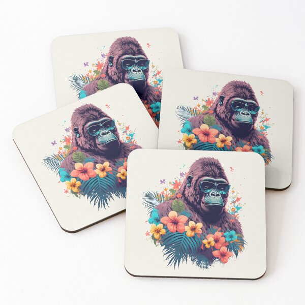 Item preview, Super cool gorilla in sunglasses  designed and sold by Maryberry96.