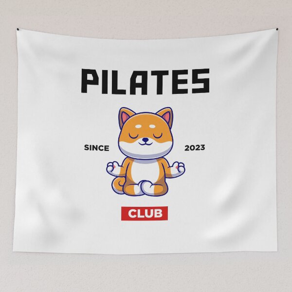 Item preview, Pilates Club Corgi dog designed and sold by ALIENATIVED.