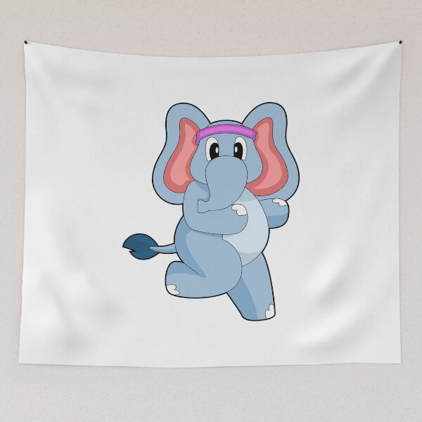 Item preview, Elephant Runner Running Sports designed and sold by Snabdesign84.