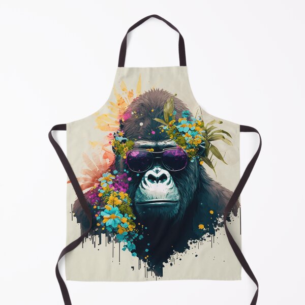 Item preview, Super cool gorilla in sunglasses designed and sold by Maryberry96.
