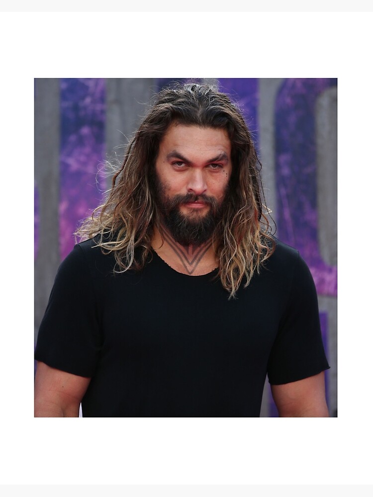 Jason Momoa, Facial Hair, Beard, Moustache, Hairstyle, Chin, Forehead,  Eyebrow transparent background PNG clipart | HiClipart