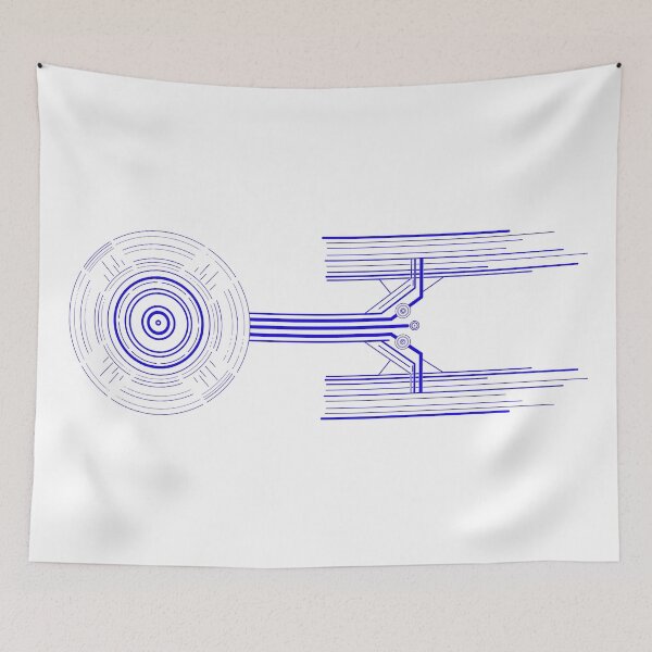 Item preview, Space Blue/white designed and sold by joan manel zamora.