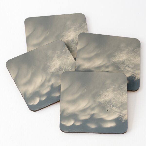 Item preview, Tiny Airplane Under a Huge Mammatus Cloud designed and sold by Georgia Mizuleva.