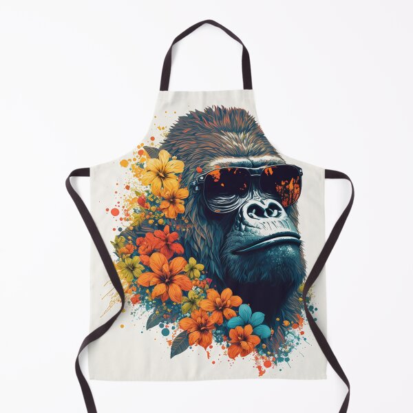 Item preview, Super cool gorilla in sunglasses designed and sold by Maryberry96.