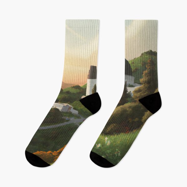 Item preview, Los Angeles (reimagined) VII (Griffith Observatory) designed and sold by BelowHorizon.
