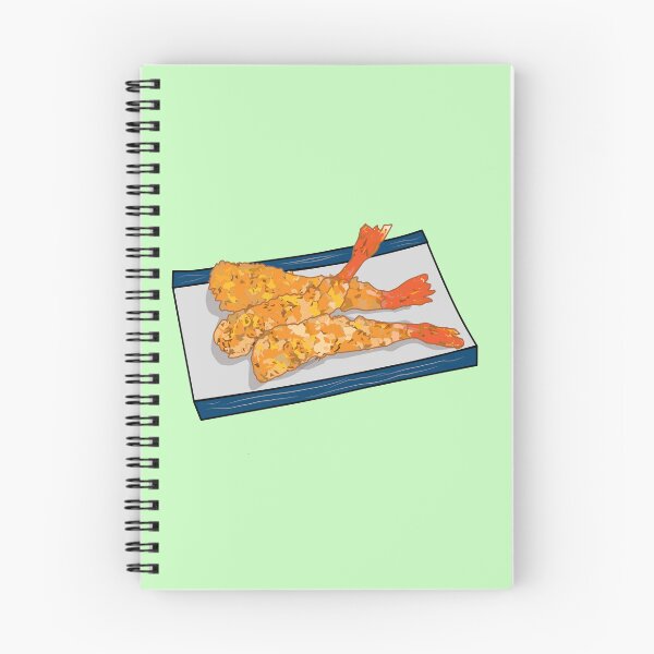 Item preview, Shrimp tempura cartoon illustration designed and sold by Misscartoon.