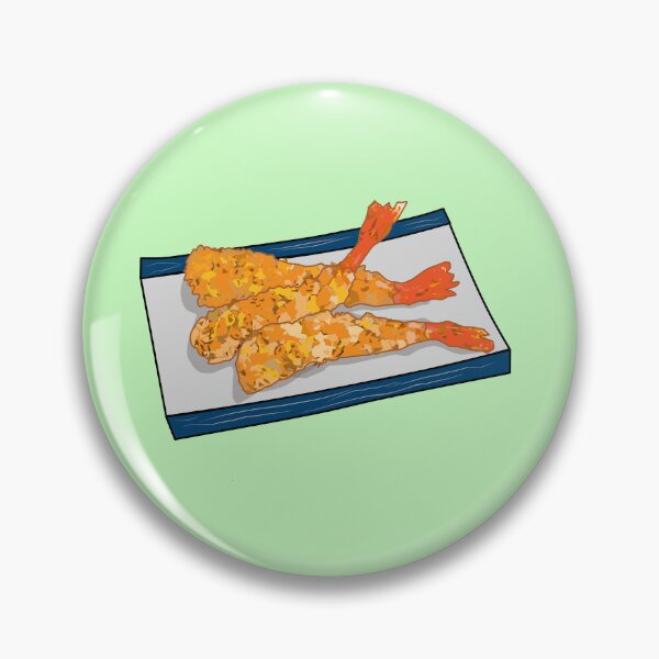 Item preview, Shrimp tempura cartoon illustration designed and sold by Misscartoon.
