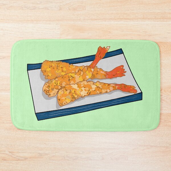Item preview, Shrimp tempura cartoon illustration designed and sold by Misscartoon.