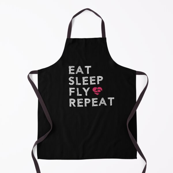 Item preview, Eat Sleep Fly Repeat - Funny Aviation Saying - Airplane Lover Quote designed and sold by Ikaroots.