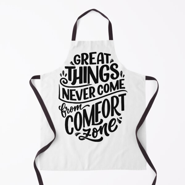 Item preview, Great Things Never Come From Comfort Zone (black) designed and sold by Daluyong.