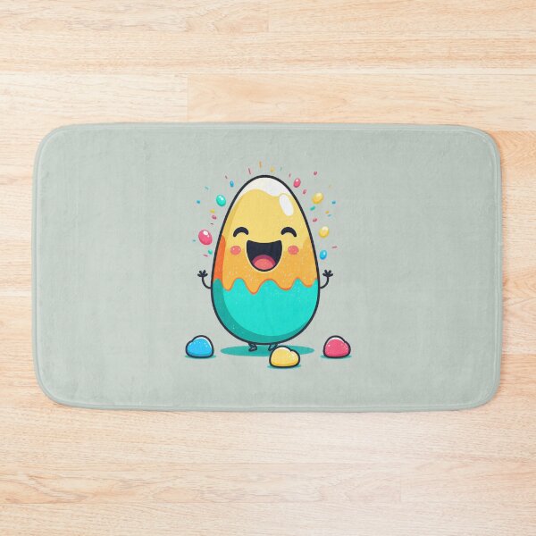 Item preview, Happy Colored Easter Egg - Joyful Holiday designed and sold by quick-drops.