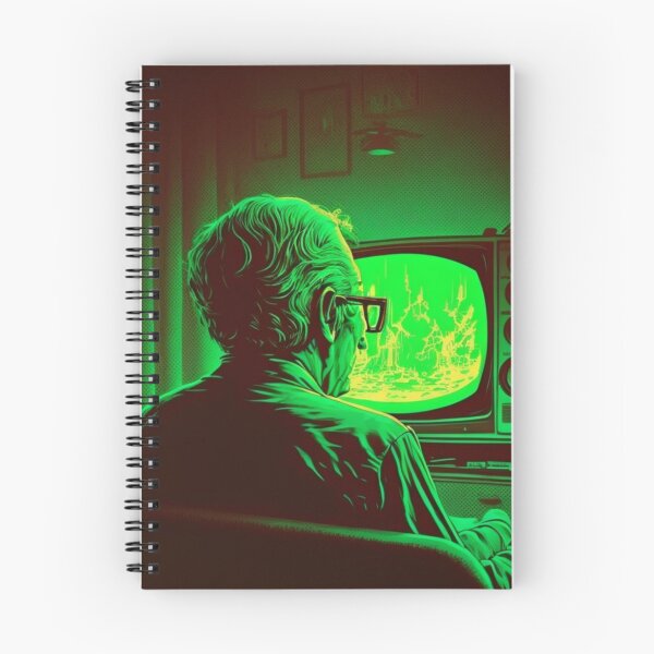 Item preview, Man watching tv  designed and sold by Sarvgya Verma.